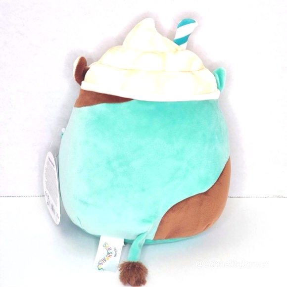 INGEBORG 🐮 Mint Chocolate Milkshake Cow Crossover Original Squishmallow NWT - Picture 5 of 8
